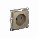 Розетка 1гн без З/К шторки с/у шампань механизм 16А AtlasDesign Systeme Electric Розетка 1гн без З/К шторки с/у шампань механизм 16А AtlasDesign Systeme Electric