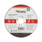 Диск отрезной по металлу (125x1.6x22.23 мм) Kranz (1/10/400)