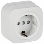 GLORY Роз. с з/к/ш о/у 16А РСш20-3-ХБм бел. м. IEK GLORY Роз. с з/к/ш о/у 16А РСш20-3-ХБм бел. м. IEK