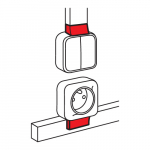 Адаптер QUTEO к/к 20x12 METRA Legrand (20х10) (1/10)