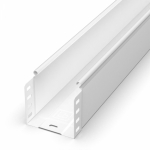 Лоток неперфорированный Стандарт 100х100х3000 (0,7 мм) RAL 9003 (6 м/уп) Промрукав