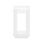 Рамка 1-пост. цвет кремово-белый глянцевый, пластик горизонтальная, Mosaic Legrand