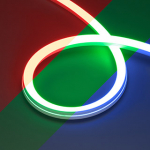 Лента герметичная MOONLIGHT-PRO-SIDE-X360-20x20mm 24V RGB (12 W/m, IP67, 10m, wire x2) (Arlight, Вывод боковой, 5 лет)