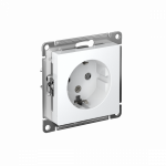 Розетка 1гн с З/К с/у лотос механизм 16А AtlasDesign Systeme Electric (1/20)