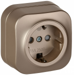 GLORY Роз. с з/к/ш о/у 16А РСш20-3-ХШм шамп. м. IEK GLORY Роз. с з/к/ш о/у 16А РСш20-3-ХШм шамп. м. IEK