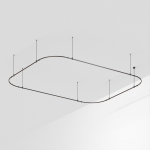 Основание ART-APRIORI-RECTANGLE-SOFT-ROD-800-4500x3500 (BK) (Arlight, IP20 Металл, 3 года) Основание ART-APRIORI-RECTANGLE-SOFT-ROD-800-4500x3500 (BK) (Arlight, IP20 Металл, 3 года)