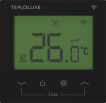 Терморегулятор электронный Pontus wi-fi черный 3,6 кВт Теплолюкс (1/8) Терморегулятор электронный Pontus wi-fi черный 3,6 кВт Теплолюкс (1/8)