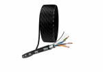 ЭРА Кабель витая пара F/UTP Cat5e 4x2x24 AWG CU PE + ТРОС OUTDOOR 305 м (1/18)