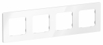 Рамка 4гн белый РУ-4-К-ФлБ  FLITE IEK (1/100)