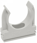 Клипса d32 серая (5шт/упак) CF32 ELASTA IEK (1/50)