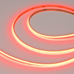 Лента COB-X480-4mm 24V Red (4 W/m, IP20, 5m) (Arlight, -)