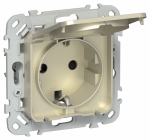 FLITE Роз. с з/к/ш кр б/к 16А IP44 РСшкр11-1-44-ФлШ шам. IEK FLITE Роз. с з/к/ш кр б/к 16А IP44 РСшкр11-1-44-ФлШ шам. IEK