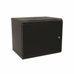 WRline Шкаф настенный 19-дюймовый (19"), 12U, 650x600х450мм, цельнометаллическая дверь с замком, цвет черный (RAL 9004) (разобранный) WRline Шкаф настенный 19-дюймовый (19"), 12U, 650x600х450мм, цельнометаллическая дверь с замком, цвет черный (RAL 9004) (разобранный)