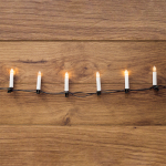 Гирлянда светодиодная Свечи 20м, темно-зеленый ПВХ, 100 LED ТЕПЛЫЙ БЕЛЫЙ, не соединяется NEON-NIGHT Гирлянда светодиодная Свечи 20м, темно-зеленый ПВХ, 100 LED ТЕПЛЫЙ БЕЛЫЙ, не соединяется NEON-NIGHT