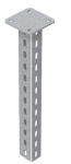 Потолочное крепление для кабельного лотка 1000ммx70ммx50мм гальваническое/электролит. цинковое покрытие Ostec СПС(ВН)-7: Стойка потолочная сварная для