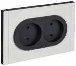 FORTE&PIANO Роз. 2-я без з/к с з/ш б/к 10А FP225M бел. IEK