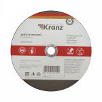 Диск отрезной по металлу (230x2.5x22.23 мм) Kranz
