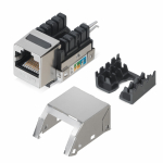 WRline Вставка Keystone Jack RJ-45, 90 градусов, категория 5e, экранированная, заделка тип 110