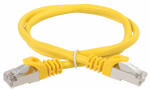 ITK Коммутационный шнур кат. 6 FTP PVC 2м желтый