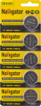 Элемент питания CR2450 литиевый бл. 5шт Navigator (5/100)