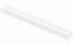 Решетка защитная INNOLUX 97 856 Решетка защитная ДСП/ДСО 1600х176