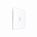 Systeme Infinity, Розетка информационная С/У RJ-45 кат.6, Арктический лед Systeme Infinity, Розетка информационная С/У RJ-45 кат.6, Арктический лед