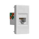 Накладка/вставка для подкл. ср-в связи и выч. техники с/у rj45 8(8) пластик белый IP20 SE Wessen 45 Накладка/вставка для подкл. ср-в связи и выч. техники с/у rj45 8(8) пластик белый IP20 SE Wessen 45