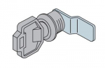 Замок для распределительного шкафа с 2-мя бородками с ключом ABB SR Шкафы металлические