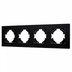 Рамка пластиковая FRM-PERIO-PL-4-BK (Arlight, -) Рамка пластиковая FRM-PERIO-PL-4-BK (Arlight, -)
