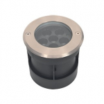 Светильник LTD-DAFNA-GROUND-R130-11W Warm3000 (SL, 45 deg, 230V) (Arlight, IP67 Металл, 5 лет)
