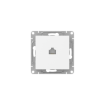 Механизм розетки RJ45 (cat5), белый Эпика EKF