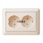 Розетка 2гн с З/К шторки с/у крем в сборе 16А W59 Systeme Electric (1/12) Розетка 2гн с З/К шторки с/у крем в сборе 16А W59 Systeme Electric (1/12)