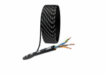 Кабель витая пара U/UTP 4x2x24 AWG Cat5e CU PE OUTDOOR 305м 0,5мм медь U-4-PE ЭРА (1/2)