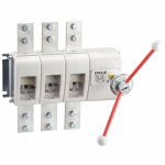 Выключатель-разъединитель встр. стационарный 3p 1600А 660В 105кА рычажковый сервисный, главный, для авар. остановки IP00 КЭАЗ