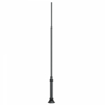 Опора фланцевая OXOR-OT3-DE-D160-L4000 (BK) (Arlight, Сталь)
