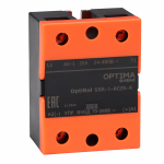 Реле твердотельное OptiRel SSR-1-AC80-A однофазное 80 А AC, управление AC Реле твердотельное OptiRel SSR-1-AC80-A однофазное 80 А AC, управление AC