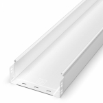 Лоток неперфорированный Стандарт 200х80х3000 (0,8 мм) RAL 9003 (6 м/уп) Промрукав Лоток неперфорированный Стандарт 200х80х3000 (0,8 мм) RAL 9003 (6 м/уп) Промрукав