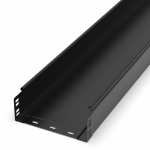 Лоток неперфорированный Стандарт 200х80х3000 (0,8 мм) RAL 9005 (6 м/уп) Промрукав Лоток неперфорированный Стандарт 200х80х3000 (0,8 мм) RAL 9005 (6 м/уп) Промрукав