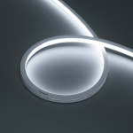 Лента герметичная MOONLIGHT-PRO-TOP-X320-13x12mm 48V White6000 (9.6 W/m, IP67, 30m, wire x2) (Arlight, Вывод боковой, 7 лет)
