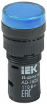 Лампа матрица AD16DS d16мм 24В синий IEK (10/600)