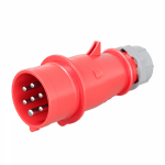 Вилка кабельная CP IP44 16A 6P+E 400В Вилка кабельная CP IP44 16A 6P+E 400В