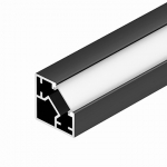 Профиль SL-KUB-DISPLAY-2525-2000 ANOD BLACK (Arlight, Алюминий) Профиль SL-KUB-DISPLAY-2525-2000 ANOD BLACK (Arlight, Алюминий)