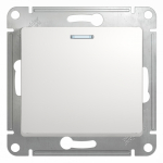 Выключатель 1кл с подсв с/у белый механизм Glossa Systeme Electric (1/20/160) Выключатель 1кл с подсв с/у белый механизм Glossa Systeme Electric (1/20/160)