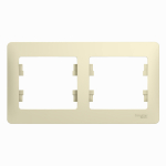 Рамка 2гн крем Glossa Systeme Electric (1/30/180) Рамка 2гн крем Glossa Systeme Electric (1/30/180)