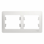 Рамка 2гн белый Glossa Systeme Electric (1/30/180) Рамка 2гн белый Glossa Systeme Electric (1/30/180)