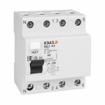 УЗО 4Р 50А 100мА 4,5кА AC ВД1-63-4350 КЭАЗ