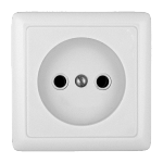 Розетка 1гн без З/К о/у белый изол.пласт. 10А IP20 Blanca Schneider Electric