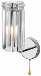 Бра светильник Rivoli Ifa 1063-401 настенный 1хЕ14 40 Вт хрусталь с выключателем Бра светильник Rivoli Ifa 1063-401 настенный 1хЕ14 40 Вт хрусталь с выключателем