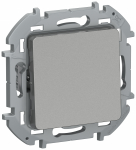Выключатель 1кл сх1 10АХ б/к 6736021 алюм. INSPIRIA IEK Выключатель 1кл сх1 10АХ б/к 6736021 алюм. INSPIRIA IEK