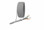 FTP 4PR 24AWG CAT5e информационный (0,51мм медь) (305м/бухта) ЭРА (1/1)